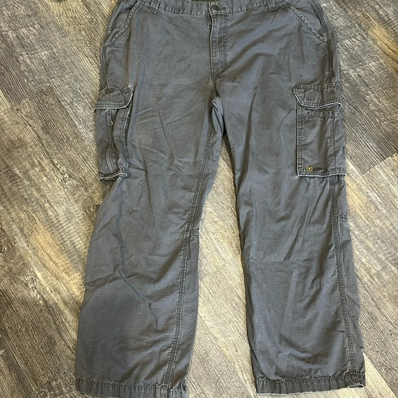 Carhartt Other - Carhartt Cargo force Pants Mens 42x30 Gray Carpenter